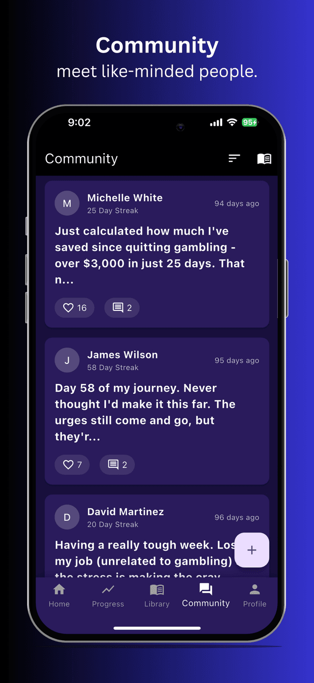 Community Support Feature